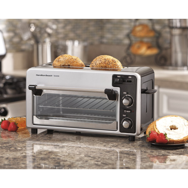 Hamilton Beach Toastation Combination Toaster & Toaster Oven & Reviews Wayfair